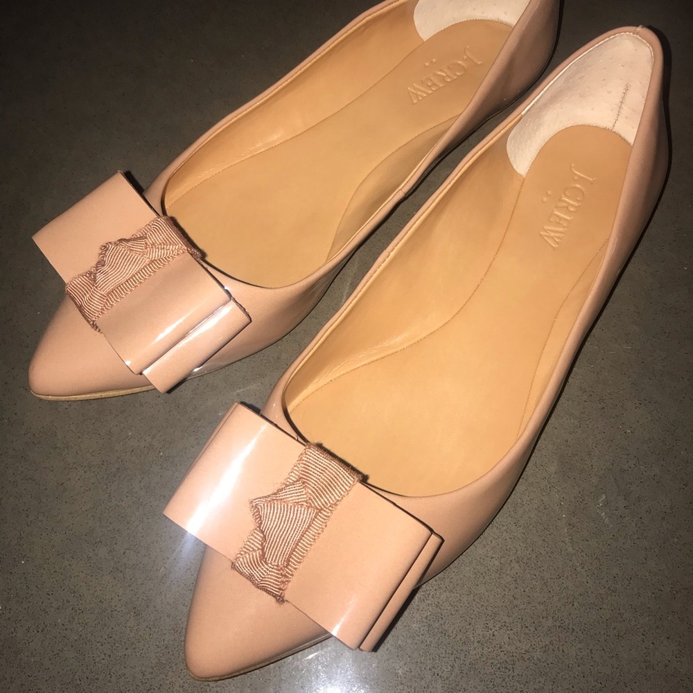 Patent Leather Flats - JCrew Monolo Lookalikes